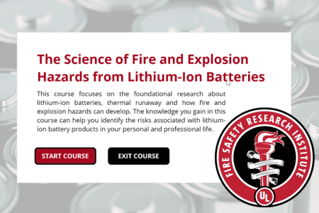 The Science of Fire and Explosion Hazards from Li-ion Batteries - Posters